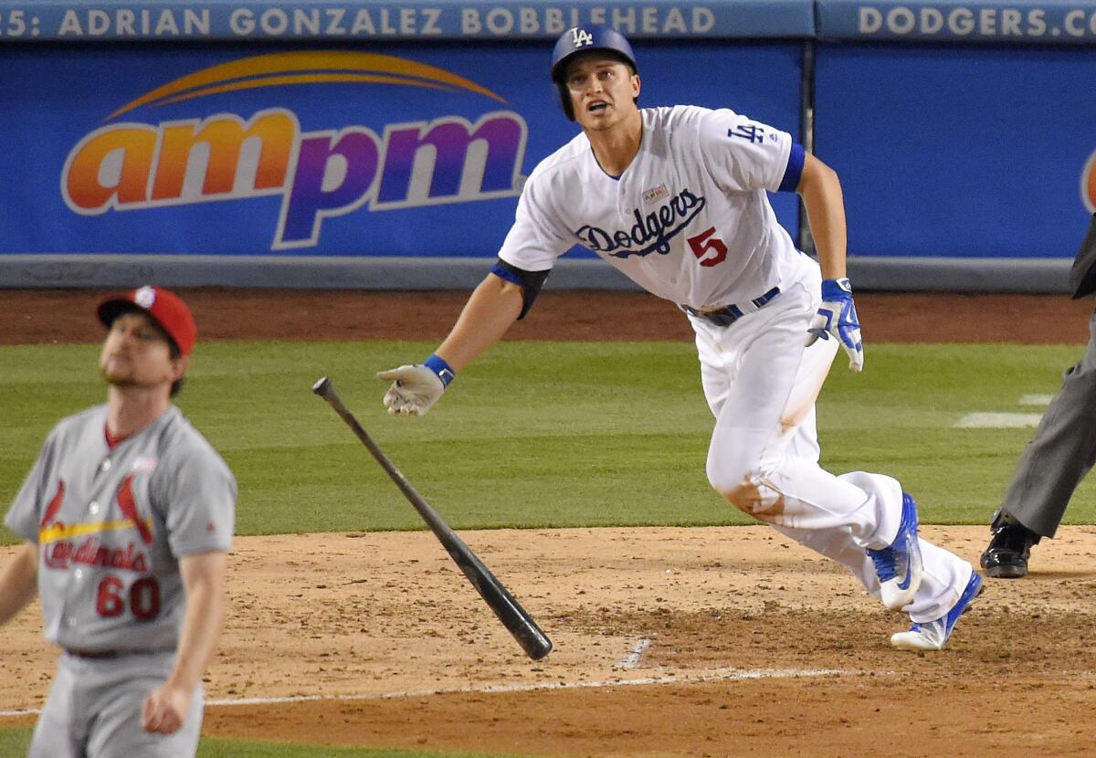 Corey Seager was the MVP of the Dodgers last season.