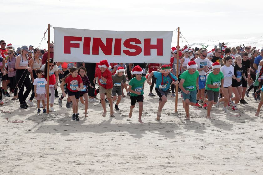 And they're off…at the 30th annual Red Nose Run in Del Mar