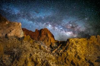 Milky Way galaxy over Anza-Borrego Desert State Park, an International Dark Sky Park in San Diego County