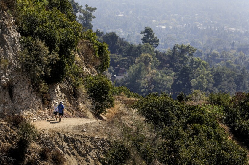 L A Walks Start In Alta Canyada Then Climb And Keep Climbing