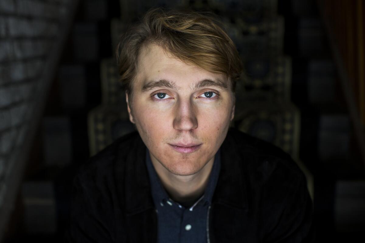 Actor Paul Dano portrays a young Brian Wilson in the Beach Boys biopic "Love and Mercy."