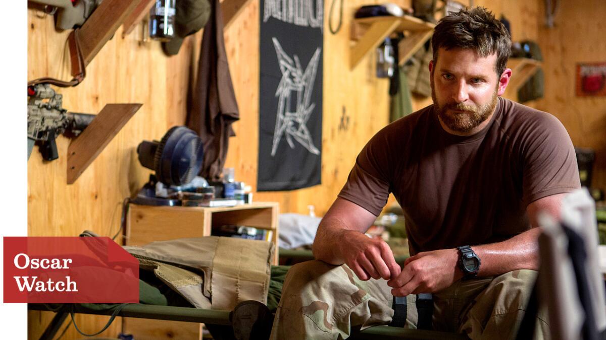 Bradley Cooper in "American Sniper."