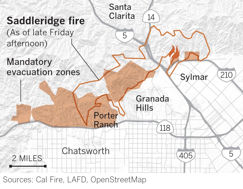 Evacuation zones