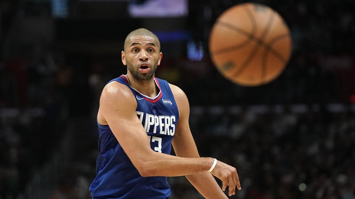 Los Angeles Clippers forward Nicolas Batum.