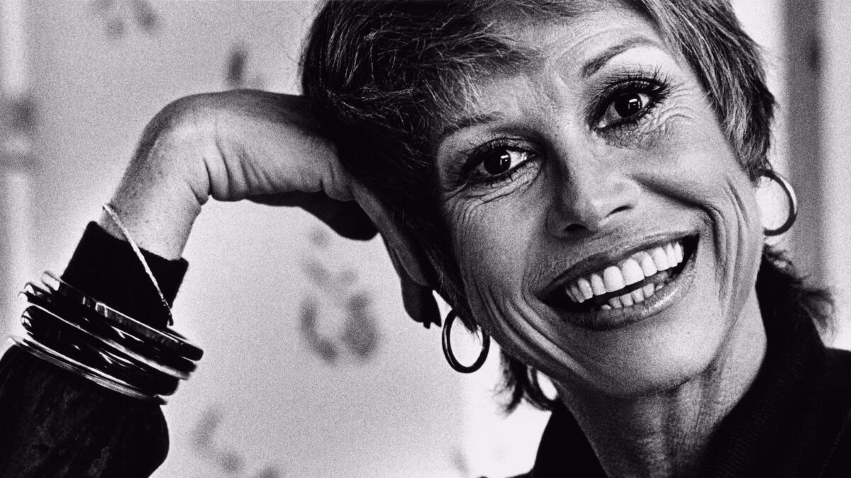 Mary Tyler Moore, photographed in Los Angeles in 1979, the year before she would be honored by the Tonys.