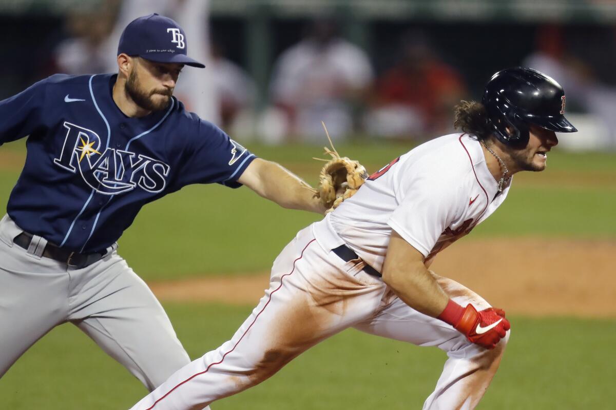 Royals say Andrew Benintendi's game off Monday not injury-related