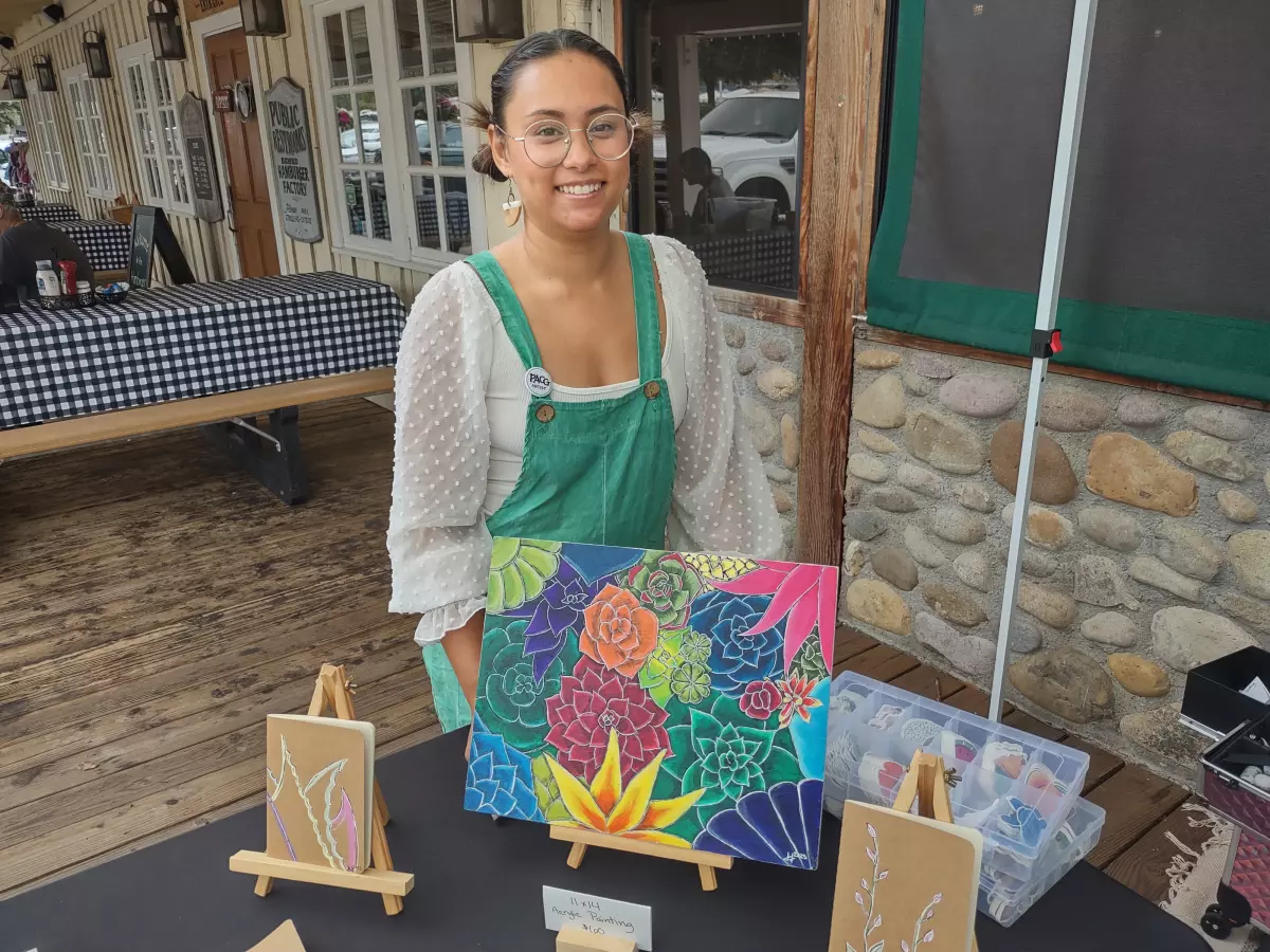 Artisan Market in Old Poway Park open every Saturday until Christmas