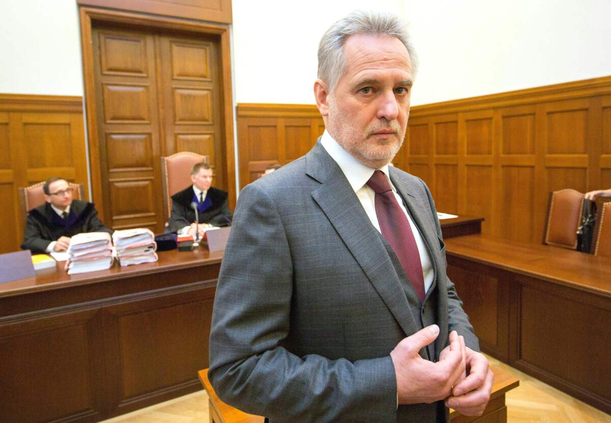 Ukrainian oligarch Dmytri Firtash