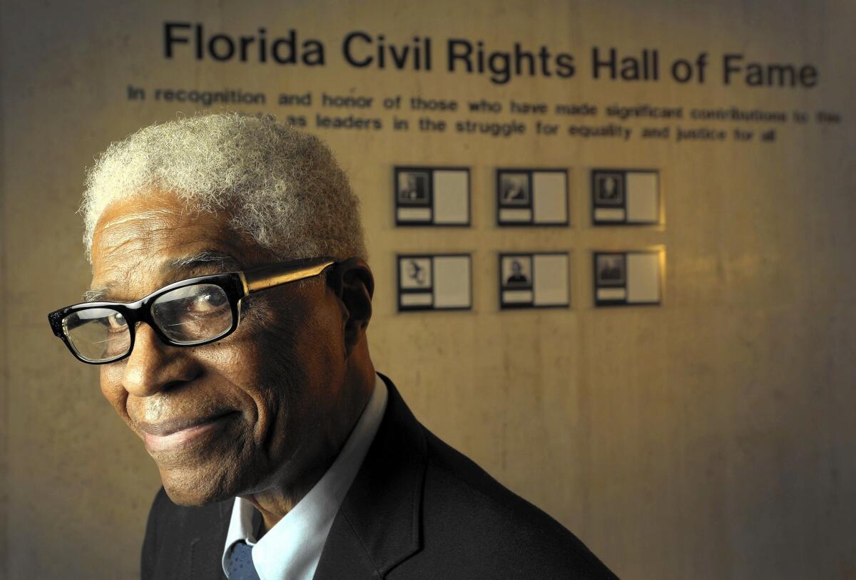 Robert B. Hayling spent six months in a Florida jail and reform school in 1964 after he and three other members of the NAACP Youth Council asked to be served at a Woolworth's lunch counter.