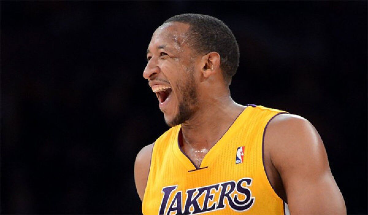 Lakers reserve point guard Chris Duhon played key minutes in relief of injured teammates this season.