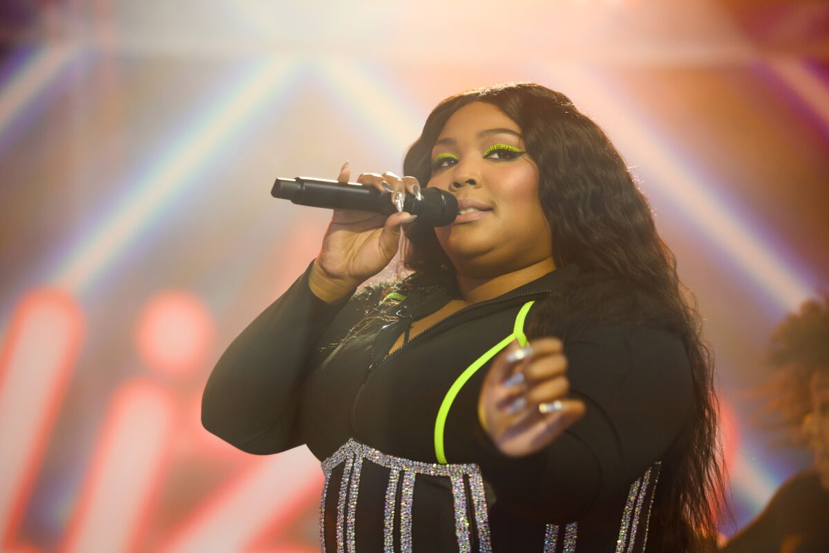 Lizzo on Thursday, April 11, 2019