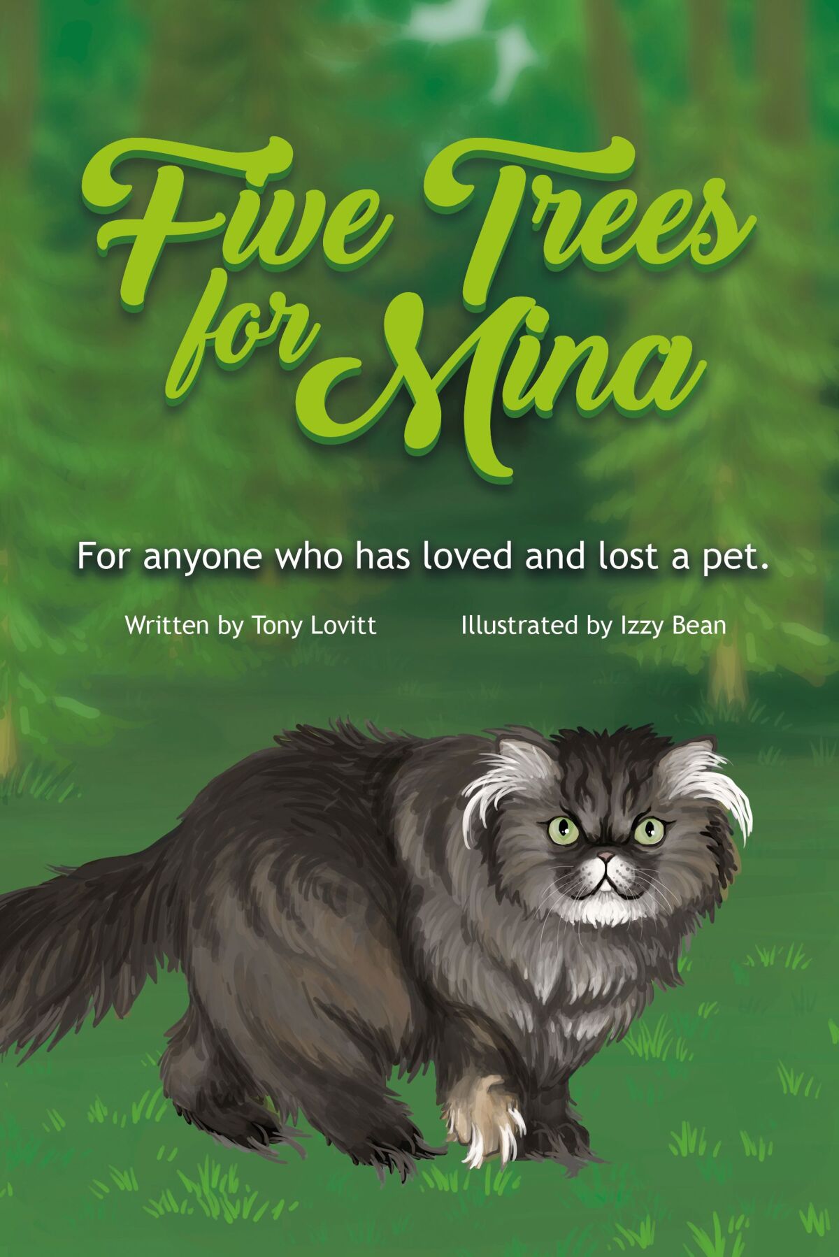 "Five Trees for Mina" by La Jolla Village resident Tony Lovitt tells about the loss of a beloved pet. He describes the writing as a "cathartic experience."