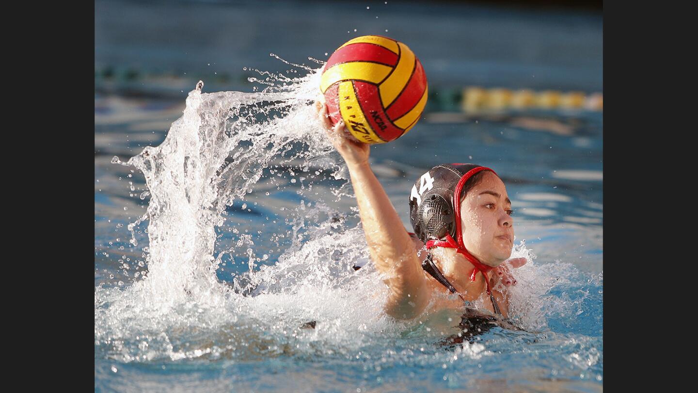 Photo Gallery: Burroughs vs. Flintridge Sacred Heart Academy's nonleague girls' water polo