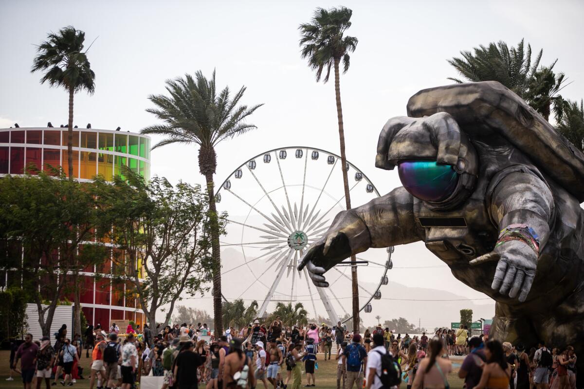 Fans flock to Coachella in 2019. 