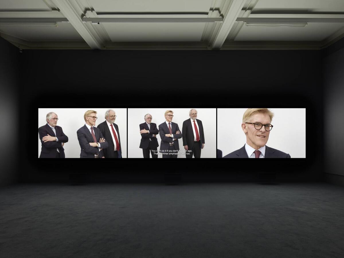 "Night Watching" by Dutch photographer Rineke Dijkstra.