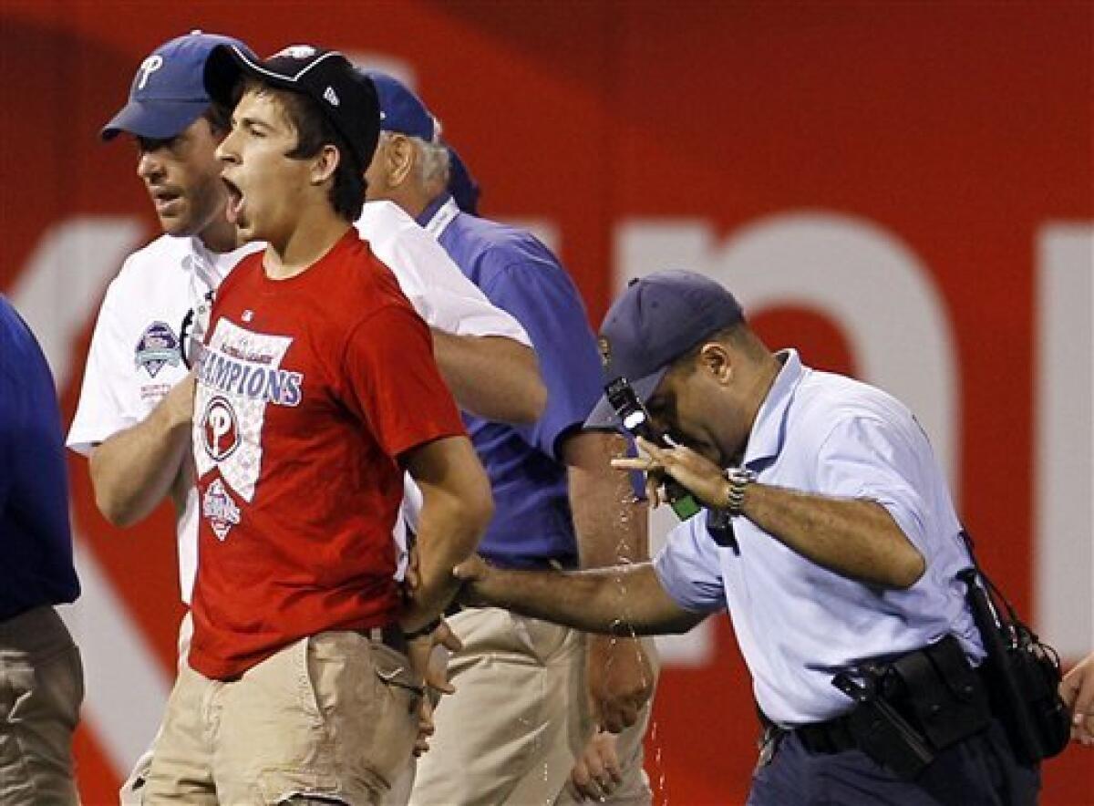 Phillies Tased Fan