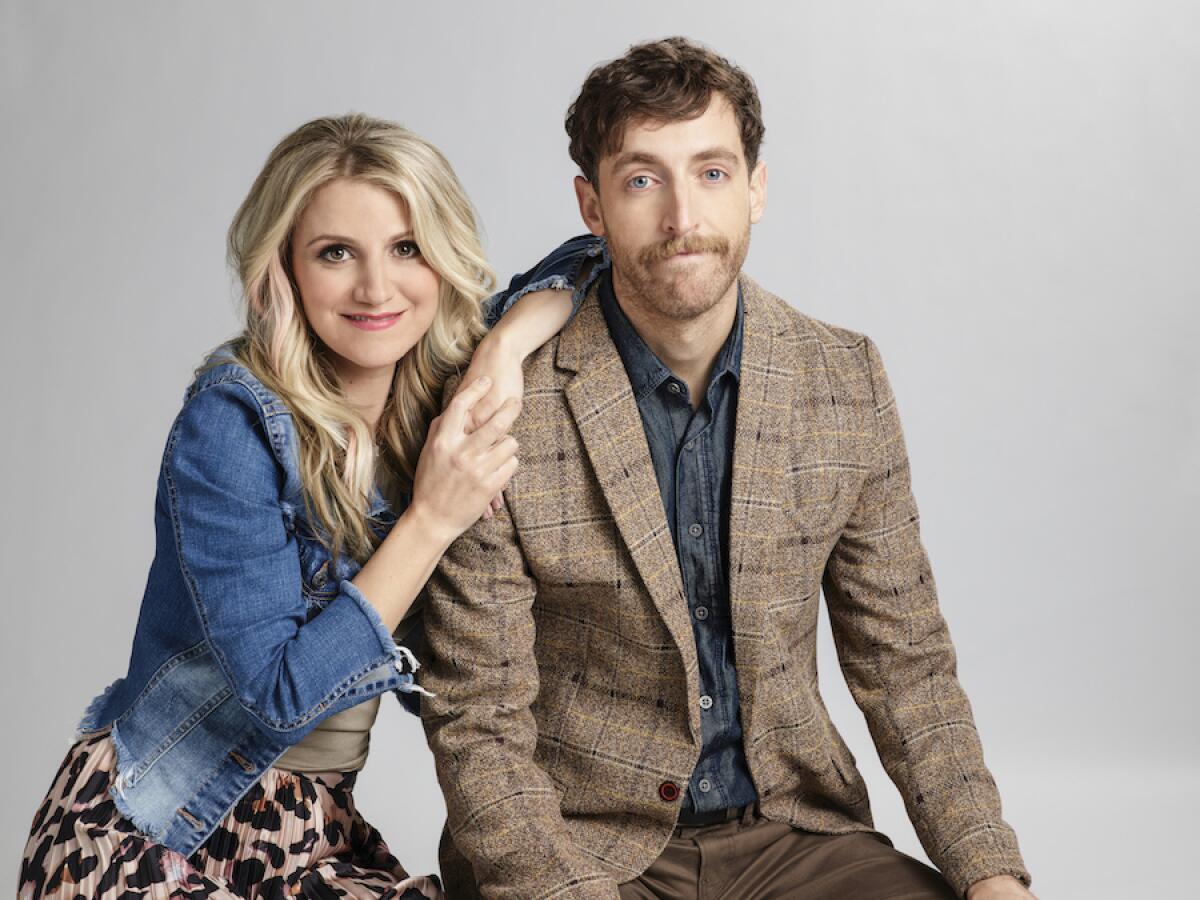 Thomas Middleditch and Annaleigh Ashley star in the new CBS sitcom "B Positive."