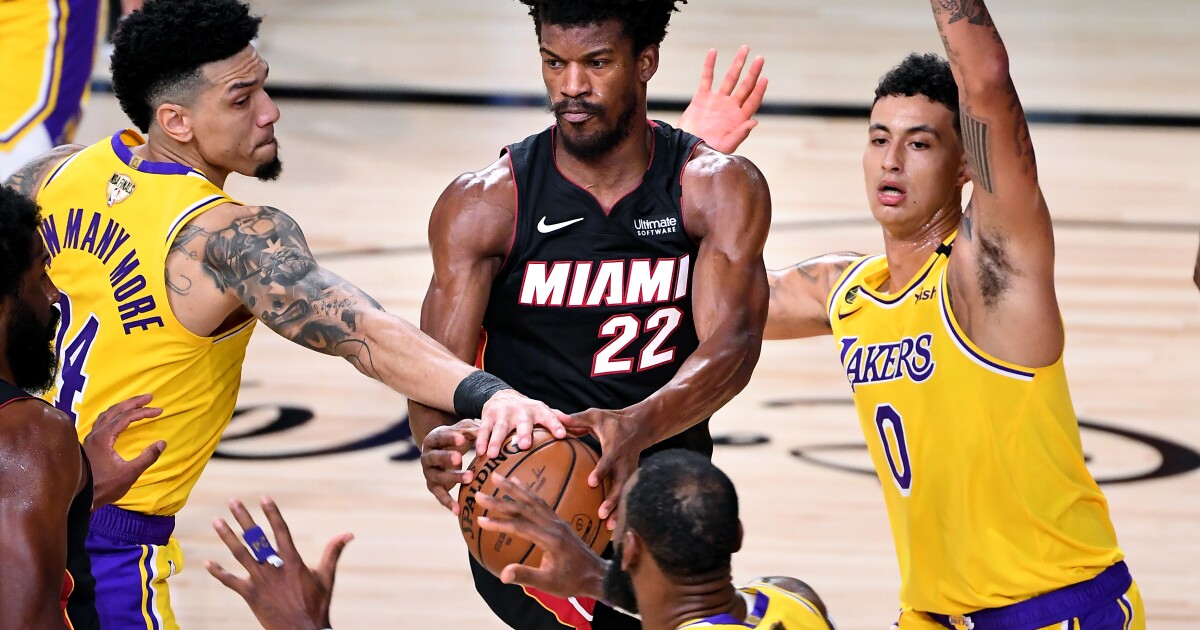 Column Danny Green Provdes What Lakers Expected In Playoffs Los Angeles Times