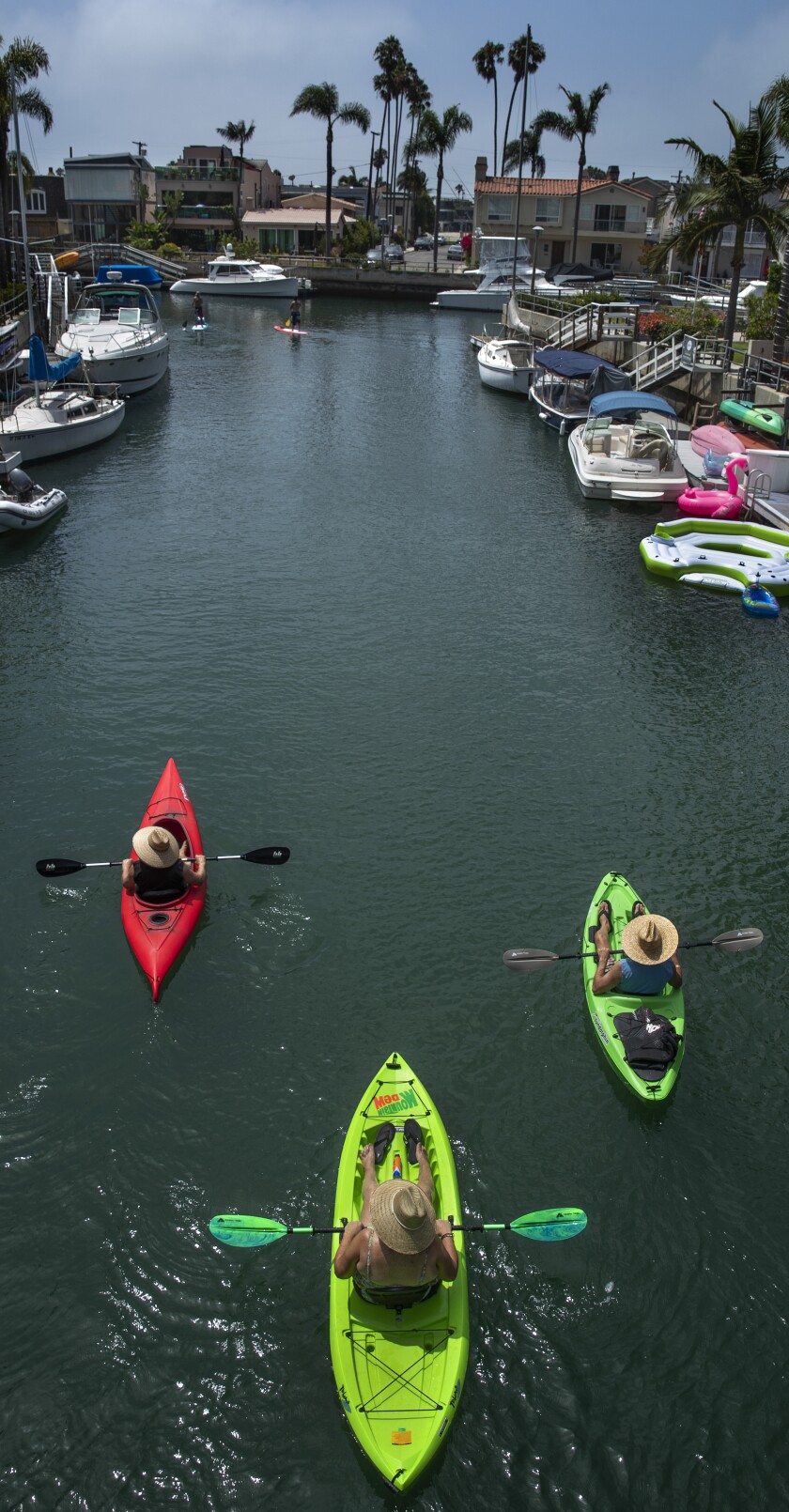 go kayaking and paddling