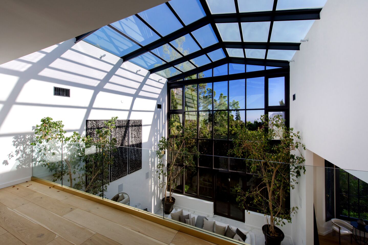 Indoors and outdoors seamlessly flow together.