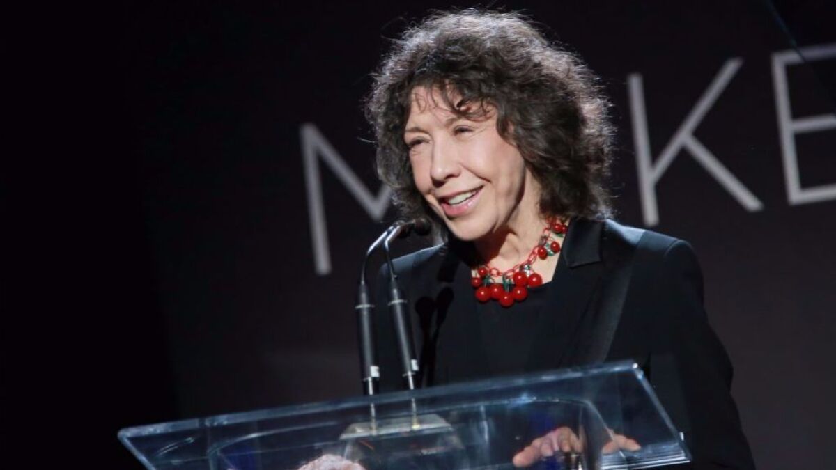 Lily Tomlin will receive a lifetime achievement award at Sunday's SAG ceremony.