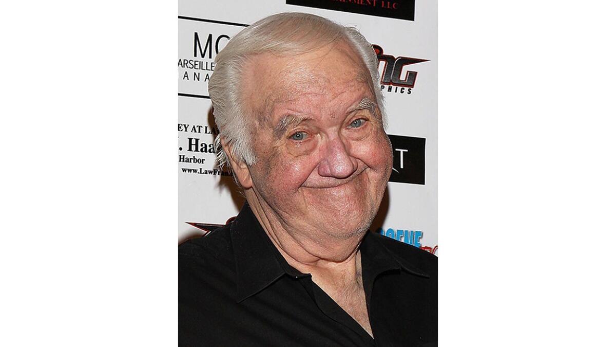 Actor and comedian Chuck McCann, shown in this September 2010 photo, has died at 83.