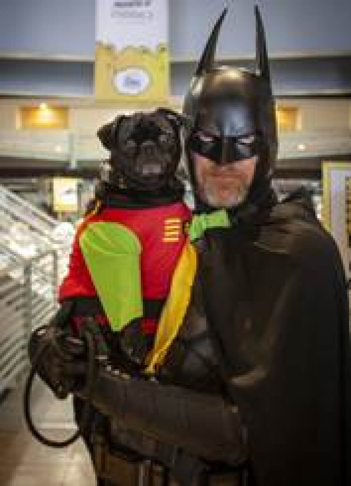 San Diego pups come out in PAWSplay apparel for last year’s PAWmicon Convention.