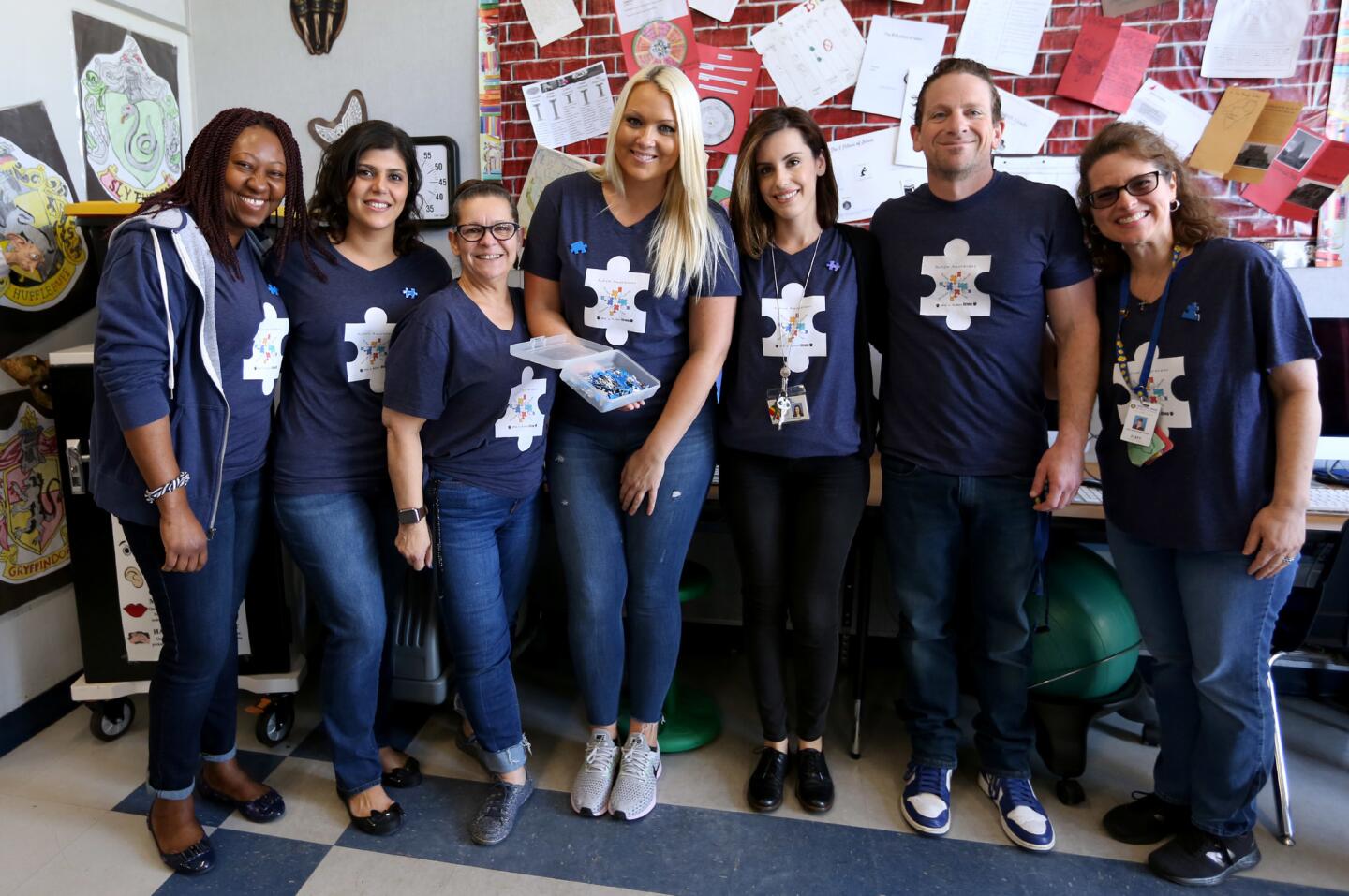 Photo Gallery: Jordan Middle School celebrates Autism Awareness Month