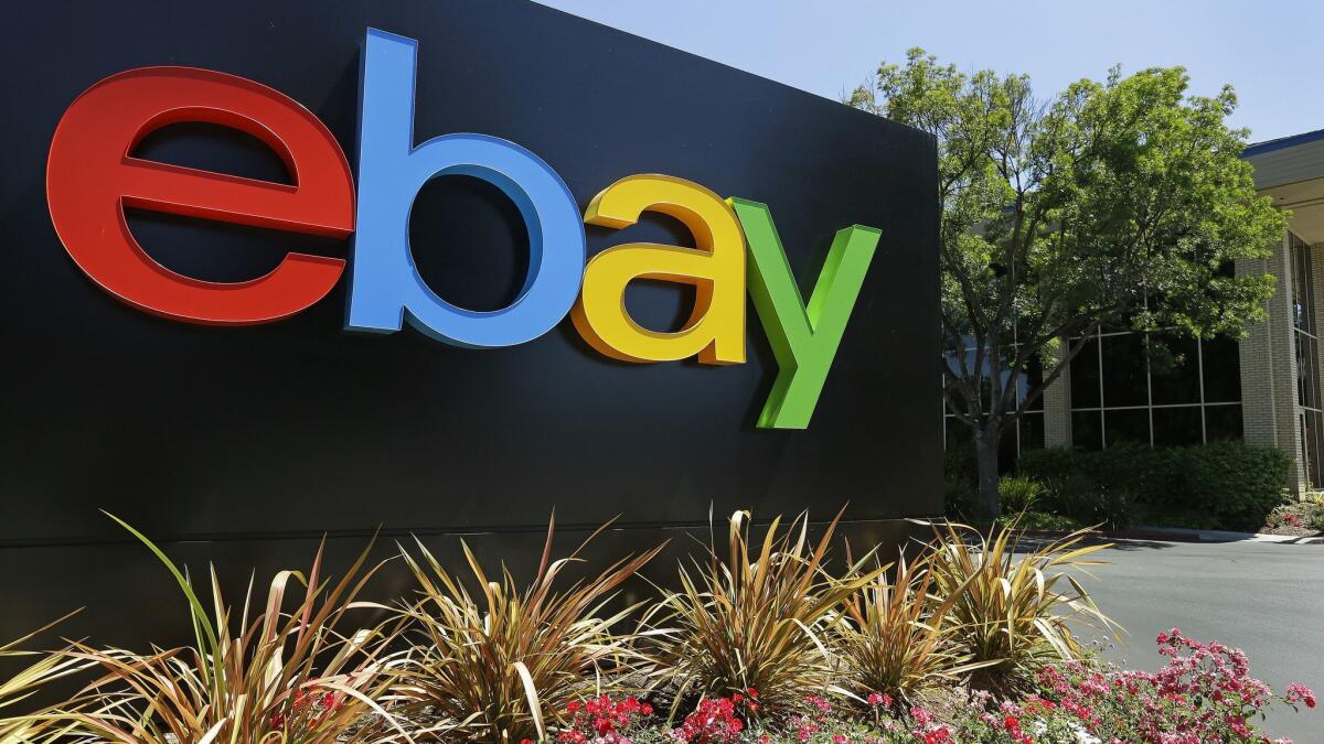 EBay said its strategic review won't necessarily "result in a sale, spin-off or other business combination."