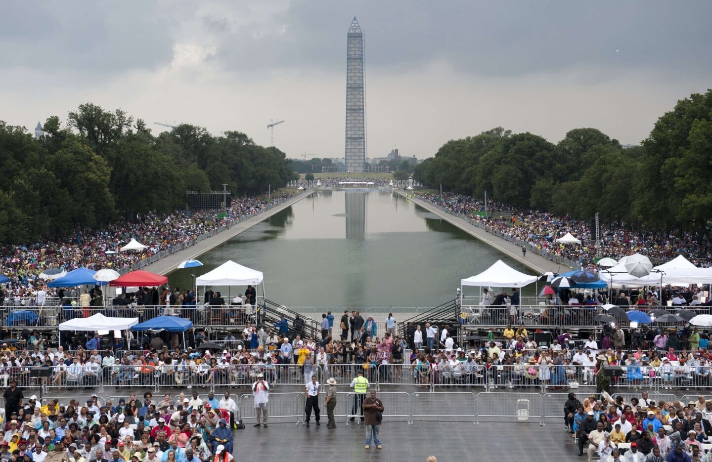 On Aug. 28, thousands of peopled attended the "Let Freedom Ring Commemoration and Call to Action" to commemorate the 50th anniversary of the March on Washington for Jobs and Freedom at the Lincoln Memorial.