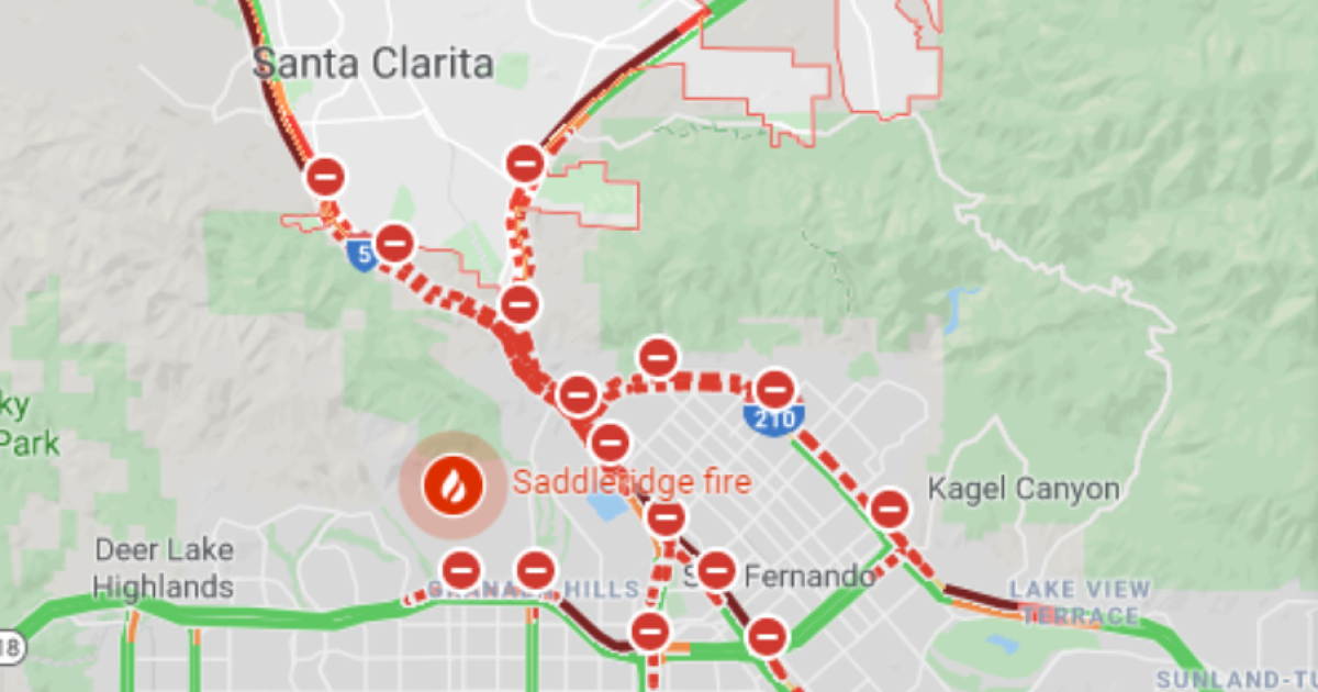 Saddleridge Fire Closes Major Freeways Creating Hellish Saddleridge Fire Closes Major Freeways Creating Hellish