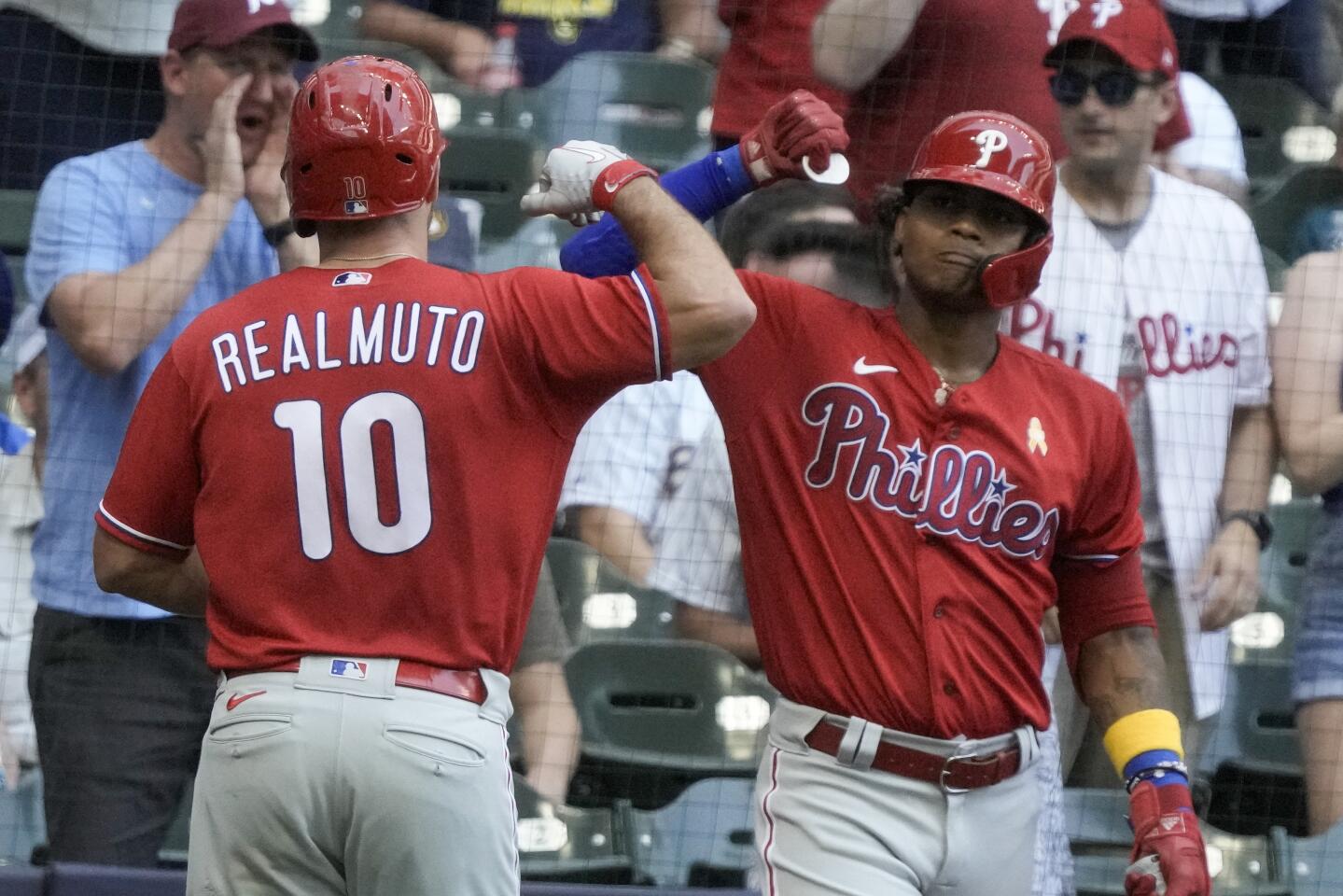 Photos from Phillies' 10-6 win in NL Championship Game 4 against