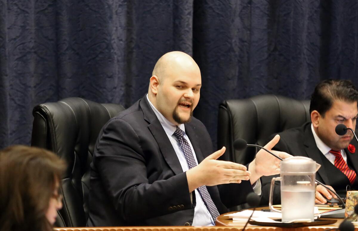 Burbank Unified school board member Steve Ferguson 