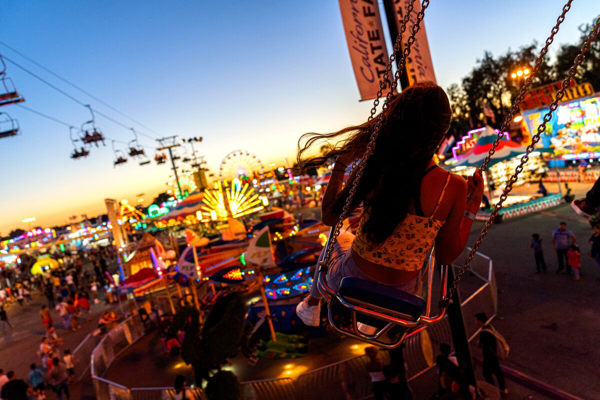 The California State Fair and Food Festival was scheduled to start July 17 in Sacramento. It was canceled over coronavirus fears.