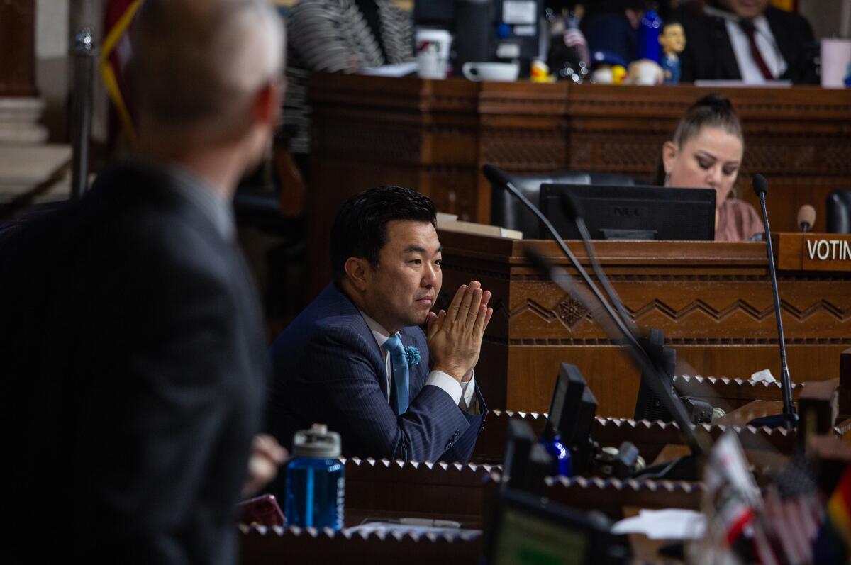 Los Angeles City Councilman David Ryu