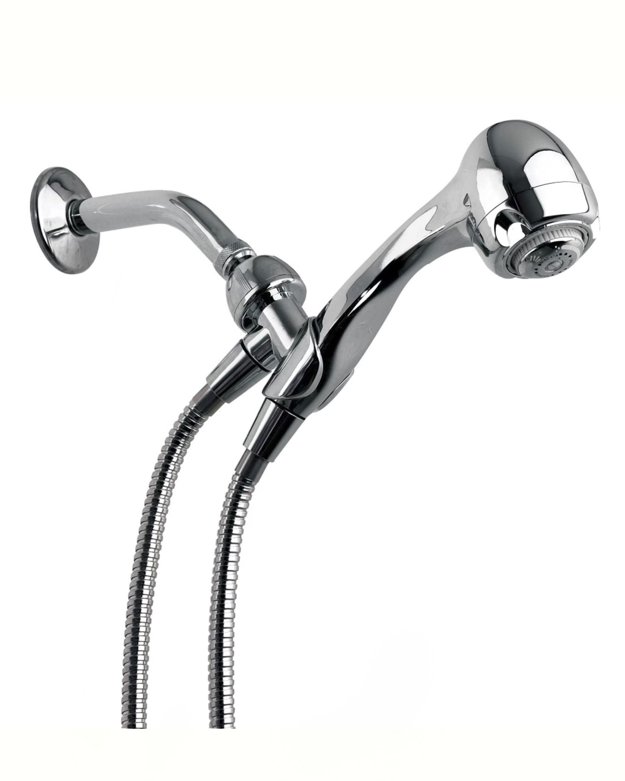 The 3-spray pattern 1.5 GPM hand-held shower head by Niagara Conservation