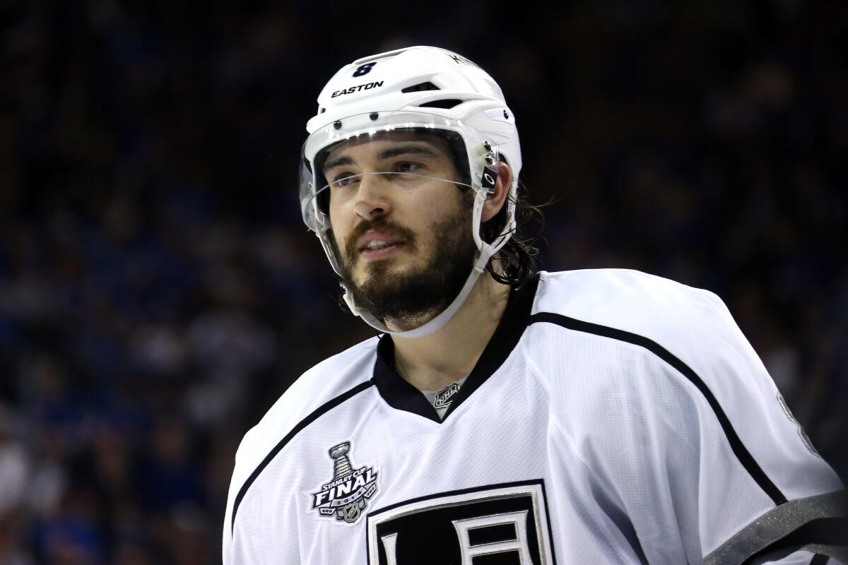 "They're a good hockey team. They're here in the Stanley Cup Final for a reason and we can't let them back in this series. We need to win tonight. This game's the most important game of our lives, of this season, especially. It's a must-win," Drew Doughty says.