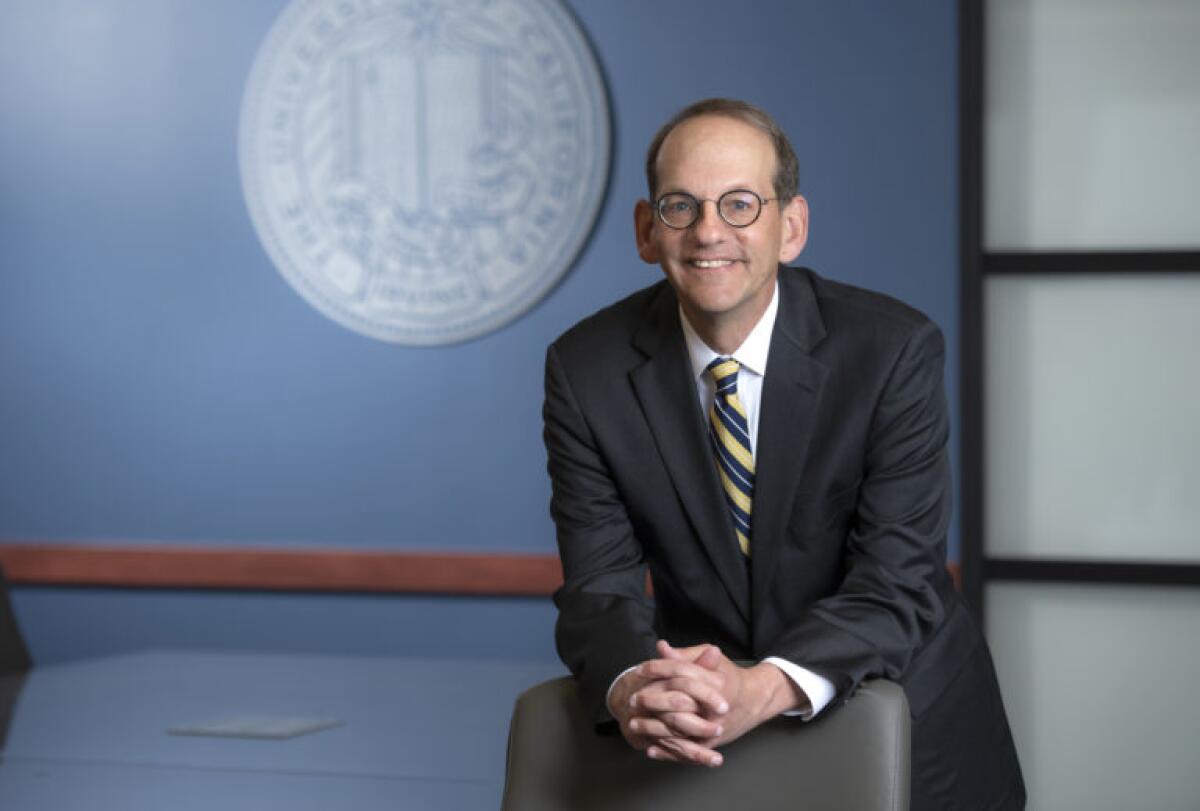 Hal Stern is now the provost and executive vice chancellor of UC Irvine.