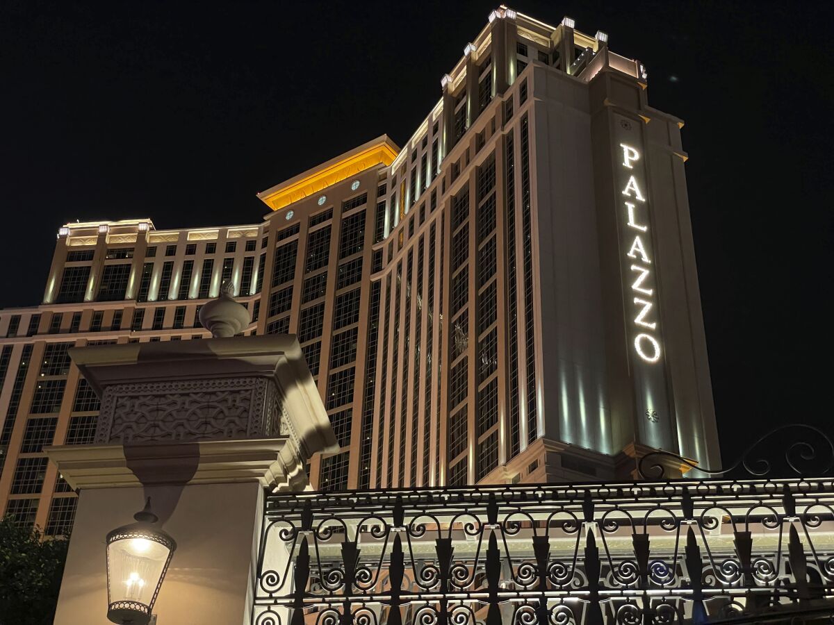 A tower with the word "Palazzo" on it.