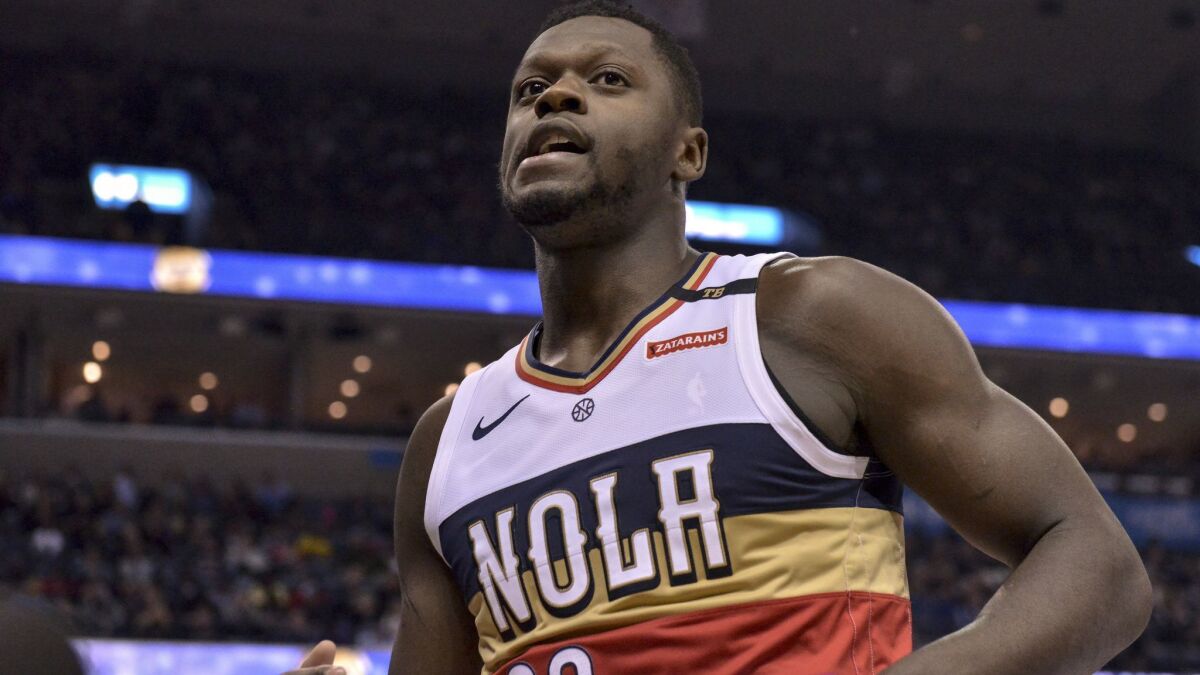 Julius Randle has flourished in New Orleans this season.