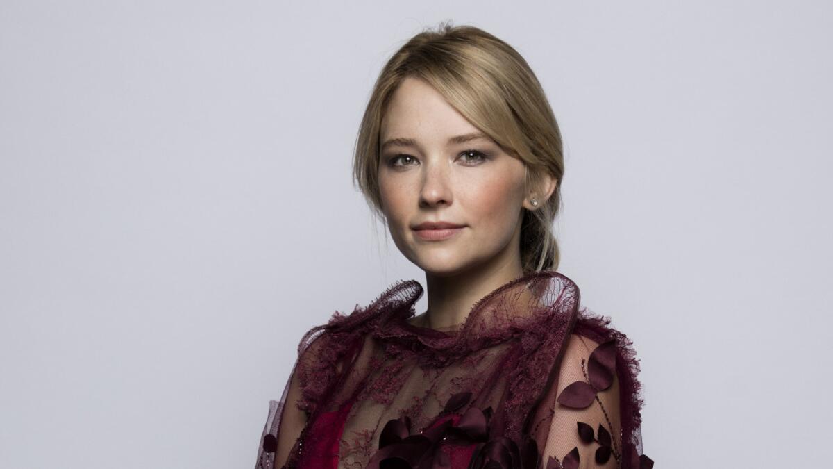 Actress Haley Bennett of "The Magnificent Seven" is photographed in the L.A. Times photo studio at the 41st Toronto International Film Festival.