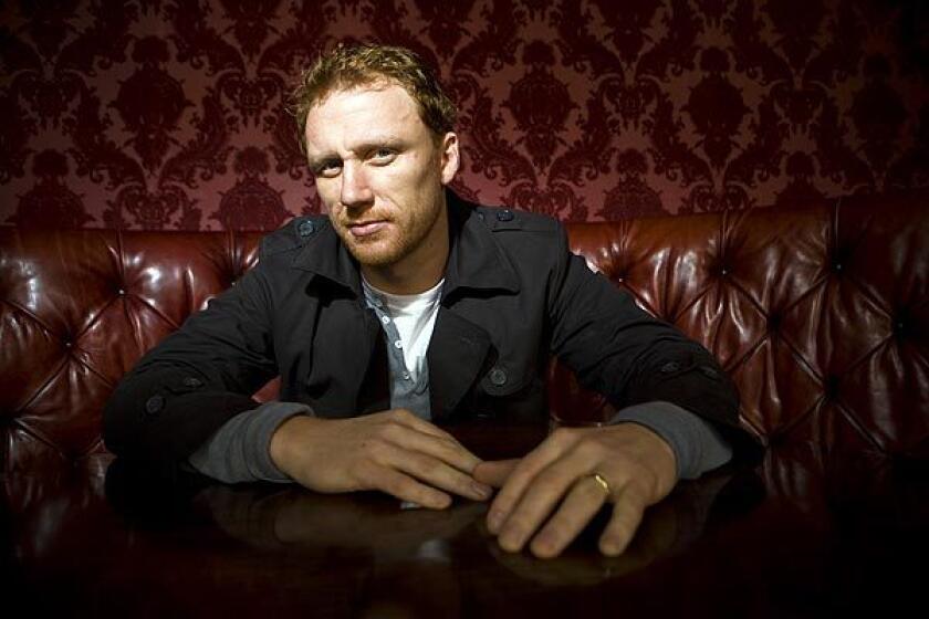 Kevin McKidd, whom "Grey's Anatomy" fans know as the tortured trauma surgeon Owen Hunt, portrays Poseidon, the god of the seas, in the film "Percy Jackson & the Olympians: The Lightning Thief." He is photographed at the 25 Degrees restaurant in the Hollywood Roosevelt Hotel.