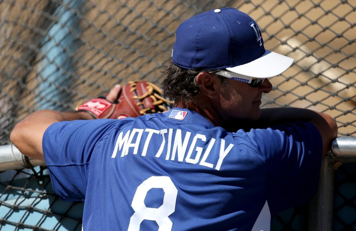 A stretch of road near a ballpark in Evansville, Ind., where Don Mattingly used to play is being named after the Dodgers manager.