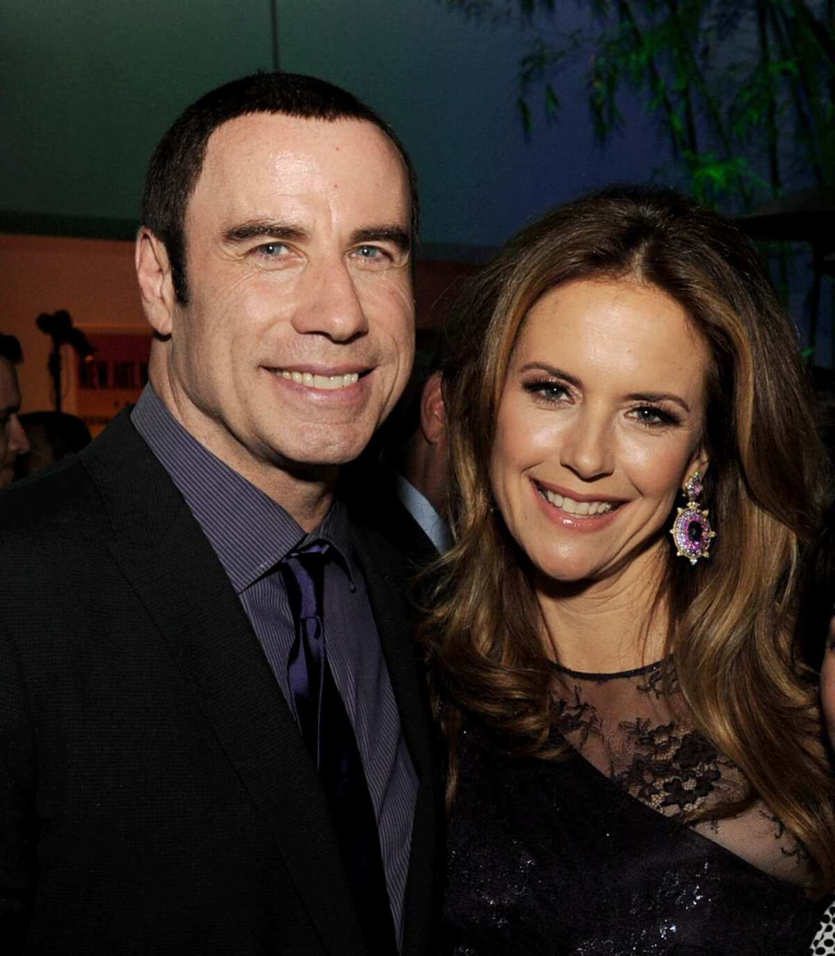 John Travolta and Kelly Preston