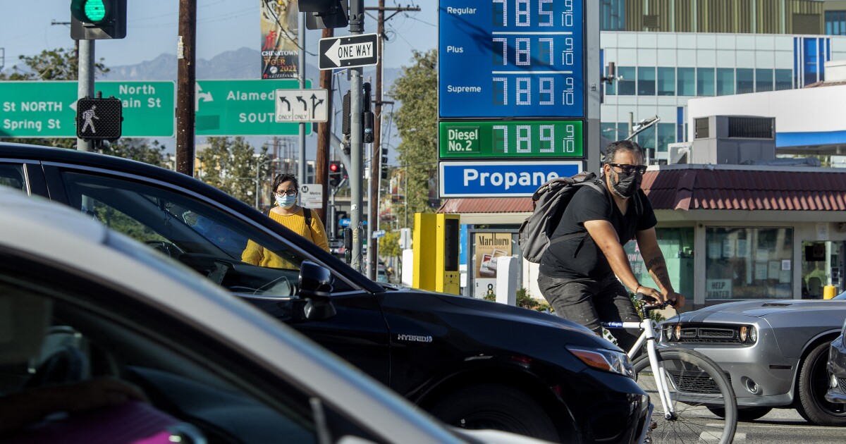 Op-Ed: Give drivers a gas tax holiday. Tax windfall profits from oil companies instead