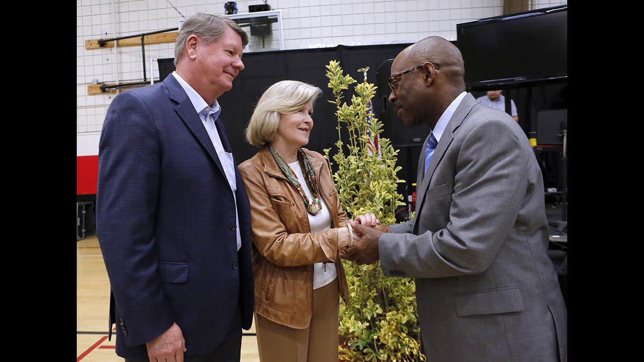 Photo Gallery: Actor, producer and author Courtney B. Vance gives inspirational speech at annual YMCA of the Foothills prayer breakfast