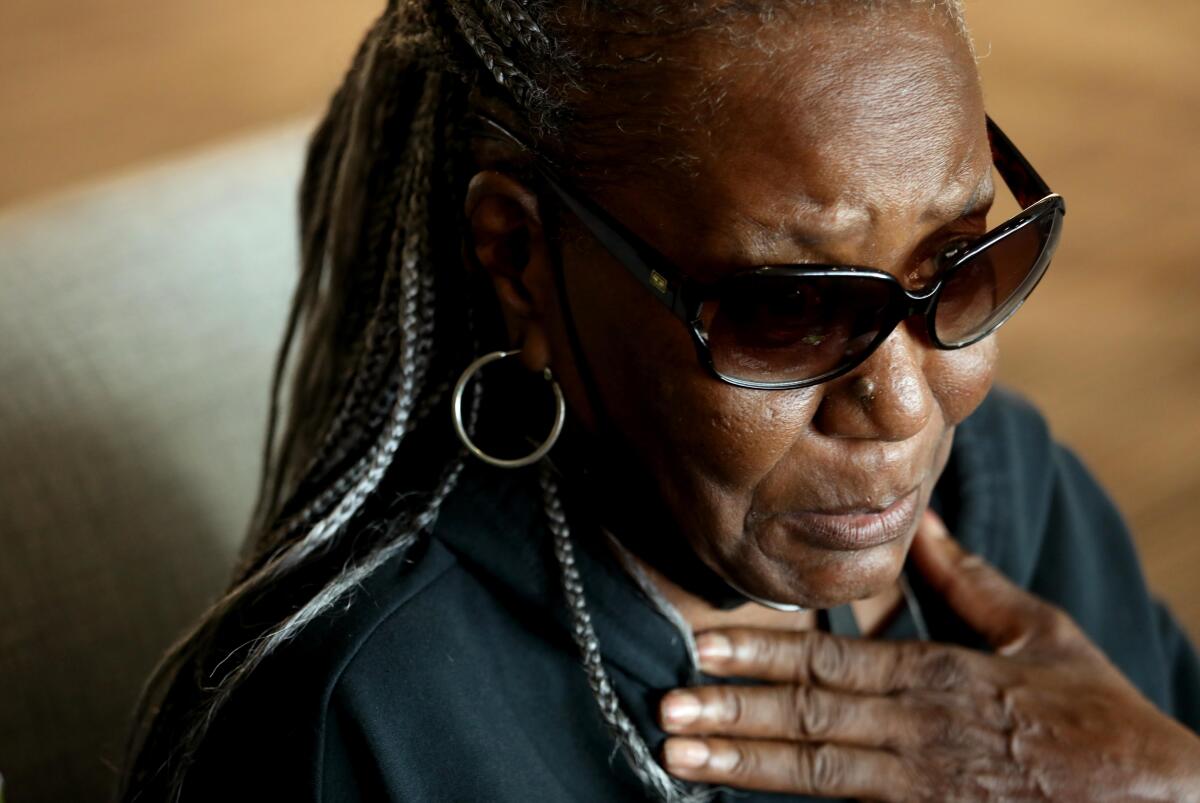 "I feel hurt. Let Down. With her, I'm really disappointed," said Ella Robinson, 76. 