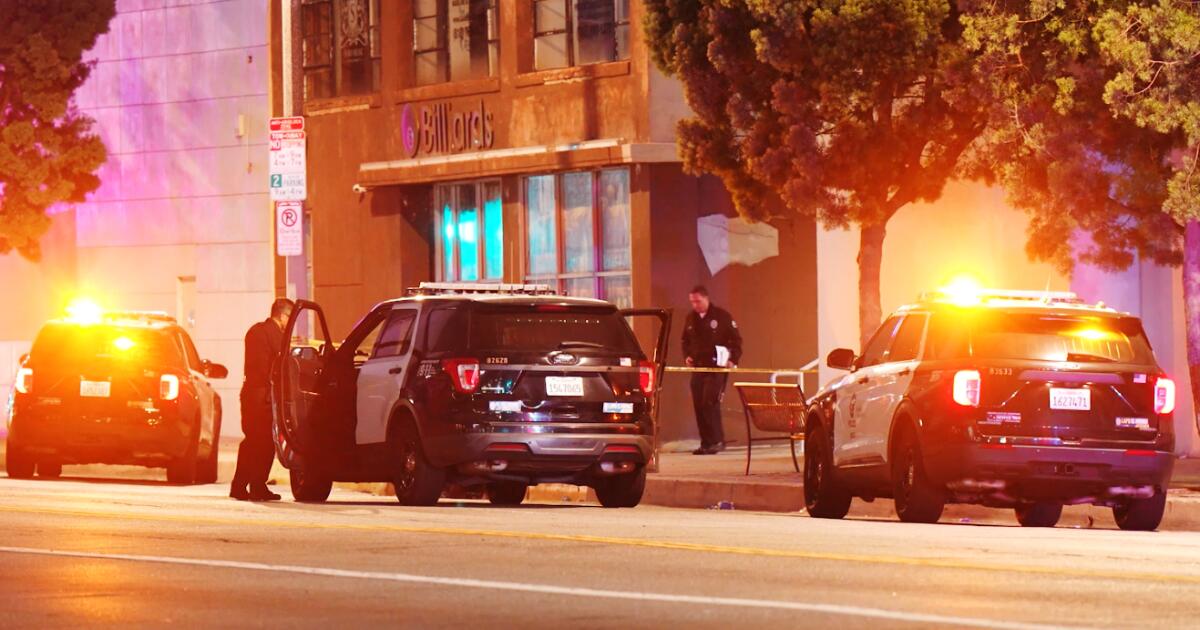 Two dead after gunfire between police and gunman in North Hollywood