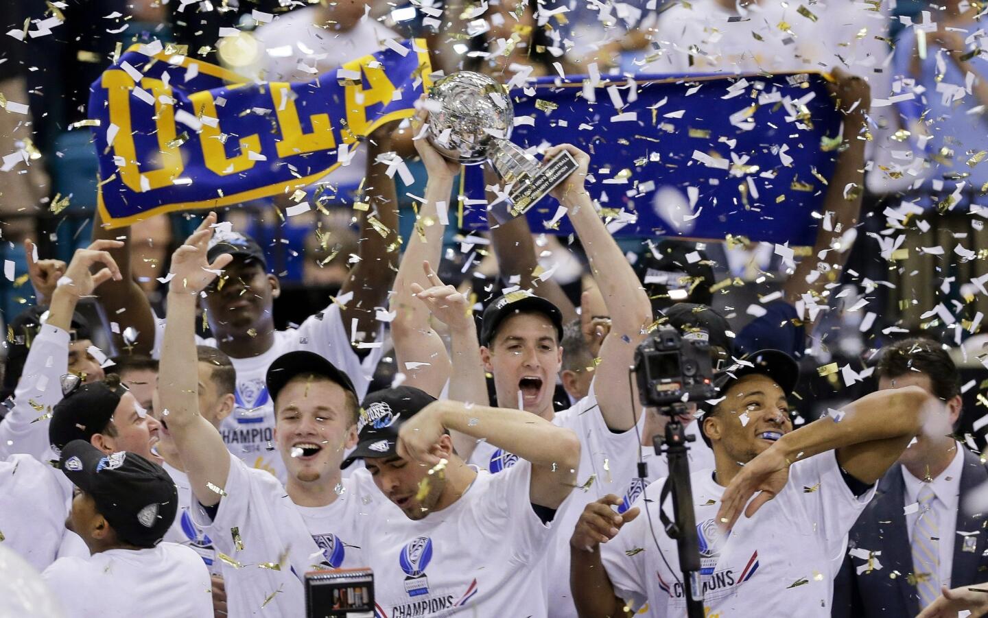 UCLA players celebrate
