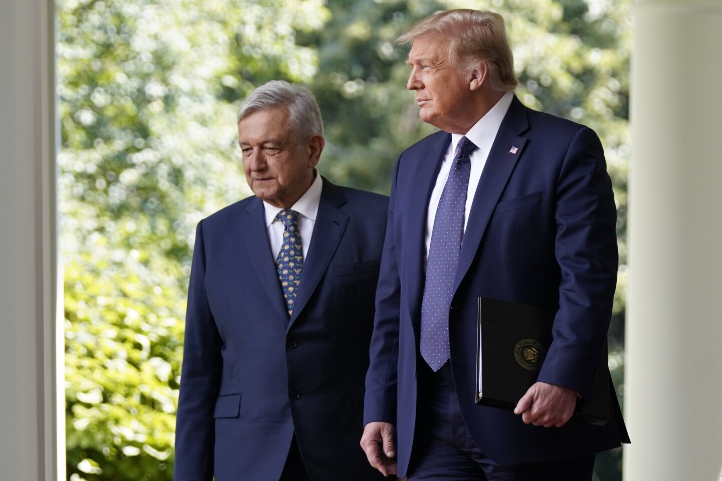 ¡Viva México!: El grito de AMLO en la Casa Blanca frente a Trump